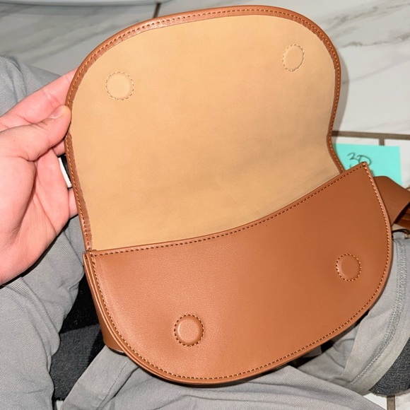 Michael Kors Brown Leather Crossbody Bag - Picture 3 of 7